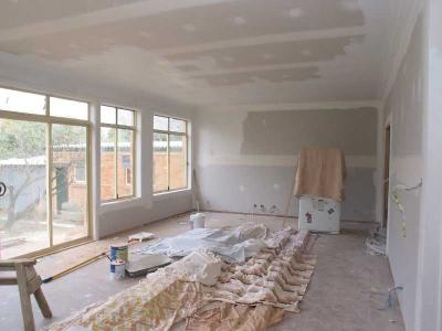 undercoating the family room