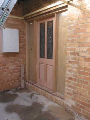 new front door installation