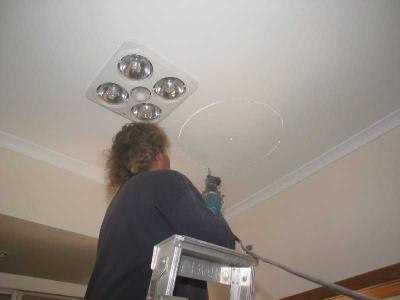 bathroom skylight needs to move