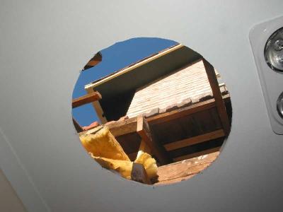 location of new skylight