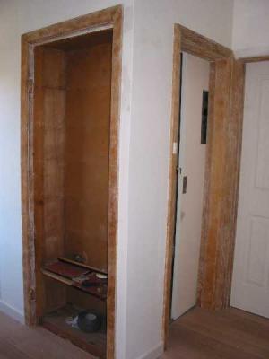 old architraves stripped back
