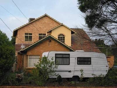 from the street