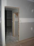 walkway under stairs