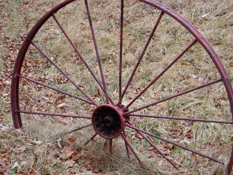 Old Wagon Wheel