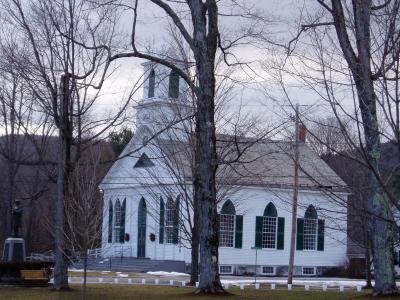 White Vermont Church