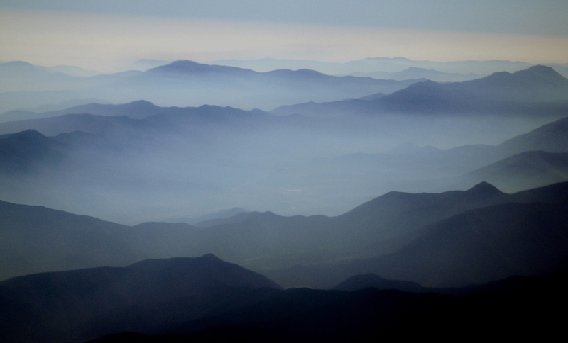 High Window View Somewhere Over the Andes