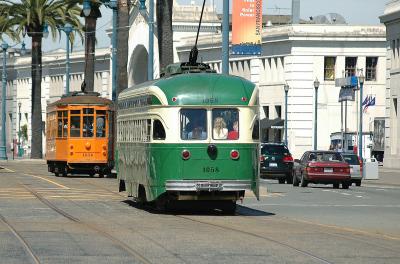 Trams at Embarcadero