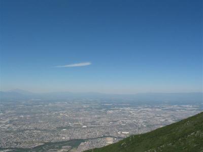 Summit, view to the North