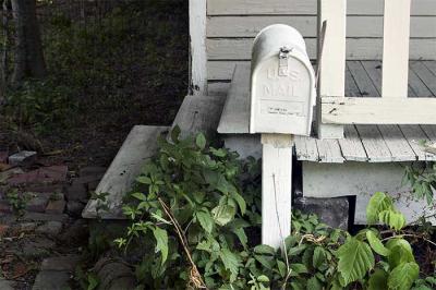 white mailbox