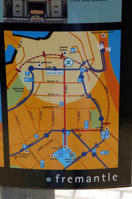 Map of Fremantle