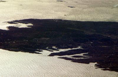 Valetta is on the peninsula surrounded by harbors