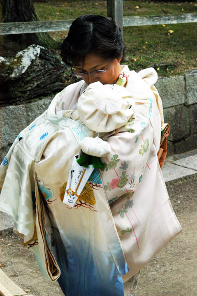 Newborn at the Kasuga Taisha Shrine