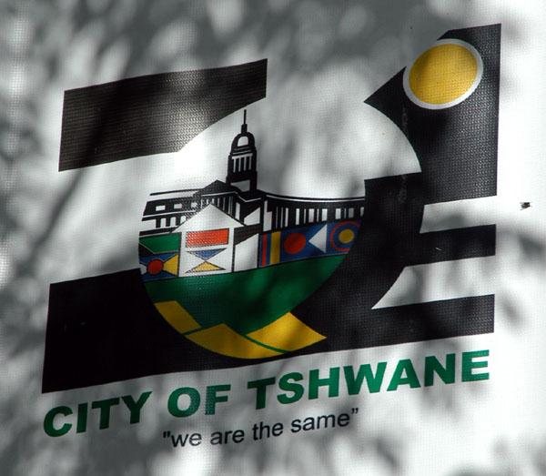 Pretoria's Motto is City of Tshwane We are the same