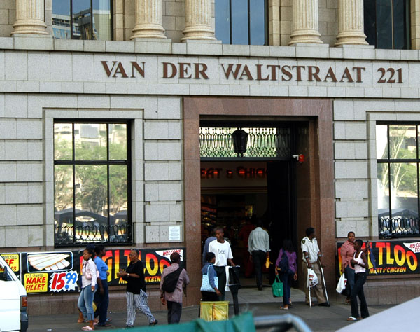 Van Der Waltstraat, Pretoria