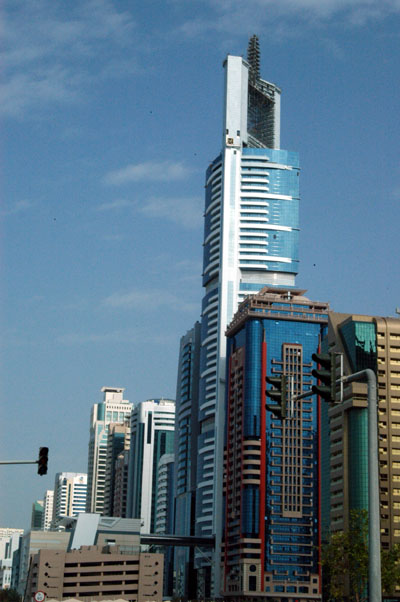 Chelsea Tower under construction, Sheikh Zayed Road