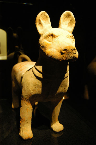 Pottery Dog, Eastern Han (25-220 AD)