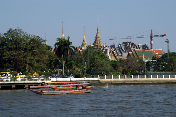 Royal Palace from the river, Bangkok