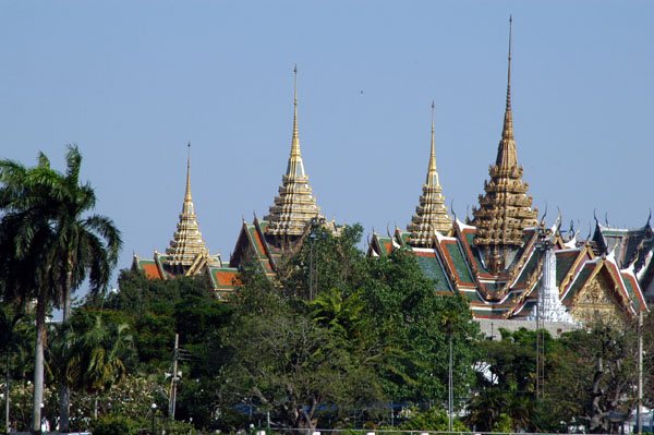 Royal Palace from the river, Bangkok