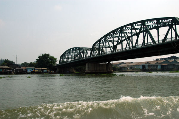 Bridge over the Chao Phraya north of Bangkok