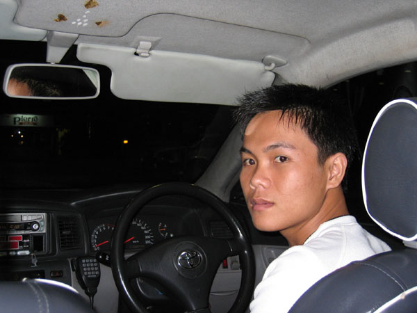 Thai taxi driver, Bangkok