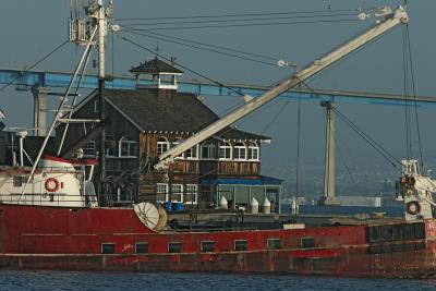 Old Fishing Boat At Seaport Village