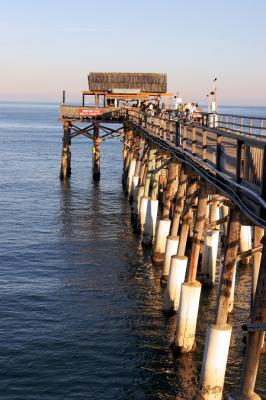 fun at the end of the pier