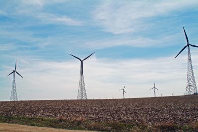 Power Windmills Just Off Hwy 3, East of Cherokee, IA