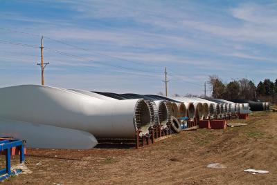 Windmill Blades Ready to Mount