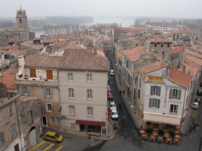 Arles seen from the Roman Arena