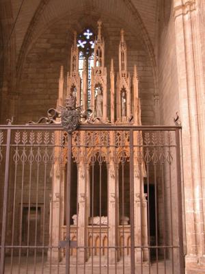 Chartreuse: tomb of Innocent VI