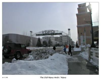 The old Reno Arch