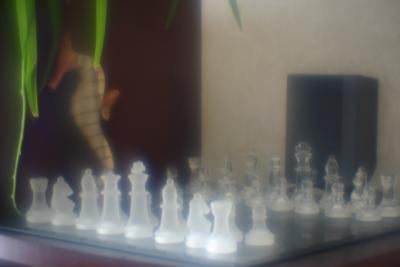 Chess Board - Mysterious Blur Effect - Effet de Brume Mysterieux