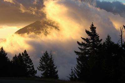 Olympic Mountain Sunrise 1