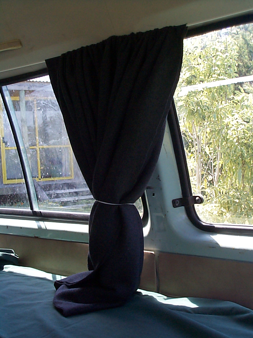Homemade curtains