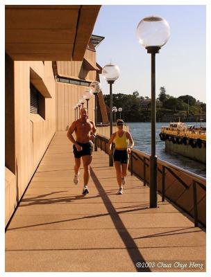 Morning Jog Around the Opera House