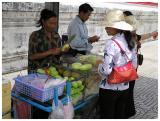 Typical Street Fruit Hawker