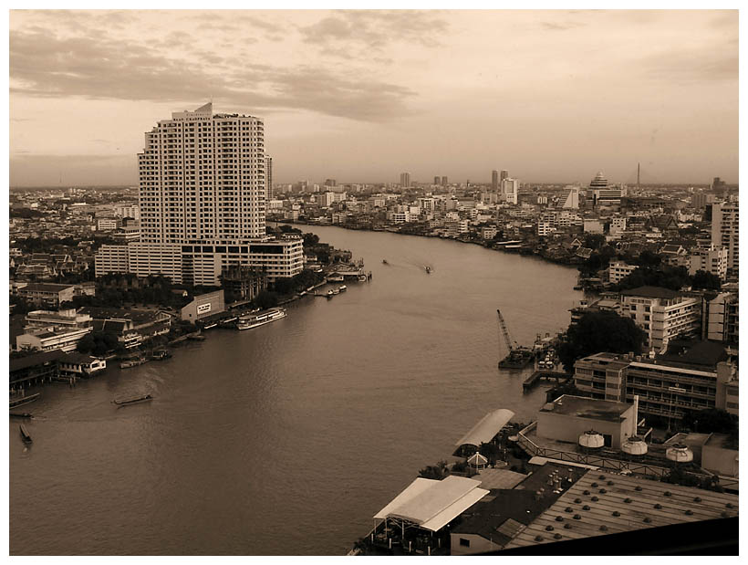 Chao Phraya River 20 years ago... joking