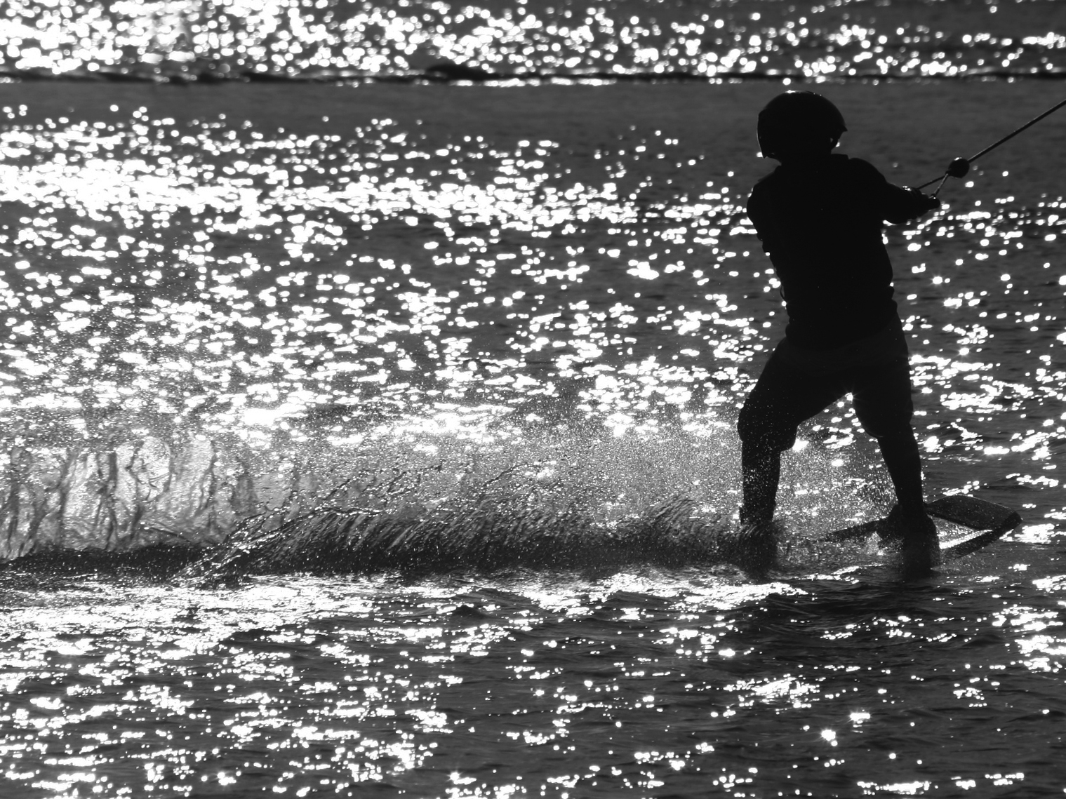 April 26 2005:<br> Skier Silhouette
