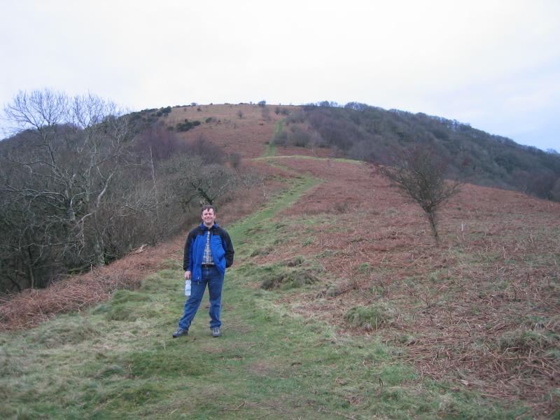 Walking path ... up the hill