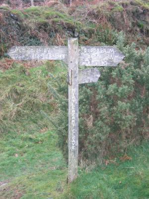 Exmoor Street Sign