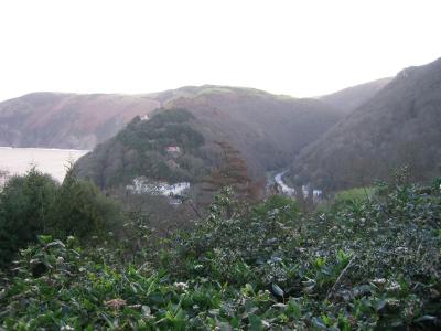 The valley of the River Lyn - Lynmouth