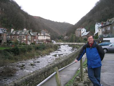 Mitch, the River Lyn and Lynmouth town