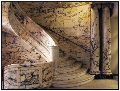 Point Park College Library Stairs