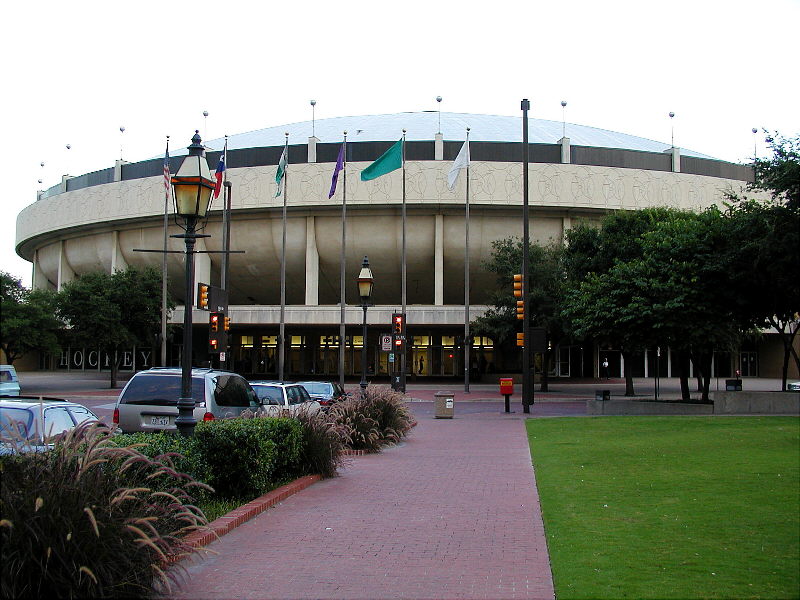 Convention Center at end of Main Street
