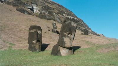 Post card shot in Easter Island