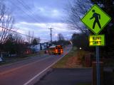 Blind child crossing! (*)