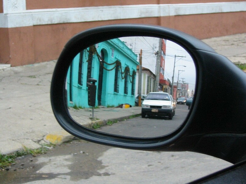 poverty seen through a mirror