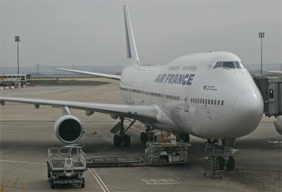 A Roissy - Boeing 747
