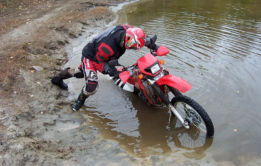 moto  honda  XR650R