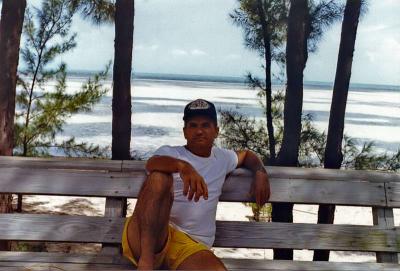 Frank in Bimini, 1988